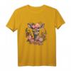 Hirsch T-Shirt Damen mit Blumenmotiv - Lustiges Trachten T-Shirt für Oktoberfest, Wiesn & Volksfest in Bayern und Tirol