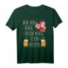 Witziges Weihnachts-Bier T-Shirt - Ho Ho Hol mir ein Bier Ugly Christmas Design für Weihnachtsmarkt, Feier & Adventskalender