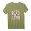 Made In 1973 Floral 50 Year Old Vintage 50th Birthday Party T-Shirt – Legendäres Jubiläumsgeschenk für Geburtstag, Muttertag & mehr