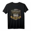 Lustiges 64. Geburtstag T-Shirt für Mann und Frau - Originelle Geschenkidee & Dekoration für den 1960er Jahrgang