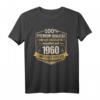 Lustiges 64. Geburtstag T-Shirt für Mann und Frau - Originelle Geschenkidee & Dekoration für den 1960er Jahrgang