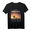 Star Wars The Mandalorian Disney+ Series Poster T-Shirt - Offizielles Star Wars Merchandise für Fans und Sammler