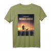 Star Wars The Mandalorian Disney+ Series Poster T-Shirt - Offizielles Star Wars Merchandise für Fans und Sammler