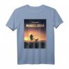 Star Wars The Mandalorian Disney+ Series Poster T-Shirt - Offizielles Star Wars Merchandise für Fans und Sammler
