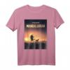 Star Wars The Mandalorian Disney+ Series Poster T-Shirt - Offizielles Star Wars Merchandise für Fans und Sammler