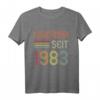 HapKitten Legendär Seit 1983 Geschenk T-Shirt - Retro Geburtstagsidee für Mann und Frau