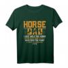 Lustiges Pferd Papa T-Shirt – Ich halte einfach das Pferd, repariere alles, was kaputt ist – Perfekt zum Vatertag & für Pferdeliebhaber