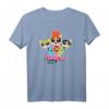 Powerpuff Girls Logo T-Shirt mit Schneeflocken zum HapKitten – Nostalgisches Geschenk für Fans und Liebhaber