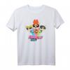 Powerpuff Girls Logo T-Shirt mit Schneeflocken zum HapKitten – Nostalgisches Geschenk für Fans und Liebhaber