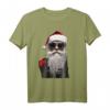 Lustige Weihnachtsmann-Gesicht Sonnenbrille mit Hut und Bart – Perfektes Weihnachts-T-Shirt, Party- und Geschenkidee für Familie und Freunde
