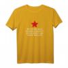 Wenn du das lesen kannst, dann bist du kein Wessi T-Shirt – Lustiges DDR & Russland Kyrillischer Schrift Stern Geschenk für Nostalgiker
