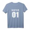 Sister 01 Sister 02 Sister 03 BFF Freundschafts-T-Shirt - Perfektes Geschenk für beste Freundinnen & Schwestern im Vintage-Stil