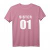 Sister 01 Sister 02 Sister 03 BFF Freundschafts-T-Shirt - Perfektes Geschenk für beste Freundinnen & Schwestern im Vintage-Stil