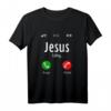 Jesus ruft - Christliches T-Shirt zum Glauben zeigen, Spirituelle Mode für Christen