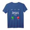 Jesus ruft - Christliches T-Shirt zum Glauben zeigen, Spirituelle Mode für Christen