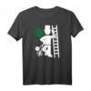 Schornsteinfeger Leiter und Kleeblatt T-Shirt - Traditionsreiches Glückssymbol für Glückssucher und Fans