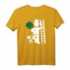 Schornsteinfeger Leiter und Kleeblatt T-Shirt - Traditionsreiches Glückssymbol für Glückssucher und Fans