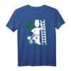 Schornsteinfeger Leiter und Kleeblatt T-Shirt - Traditionsreiches Glückssymbol für Glückssucher und Fans
