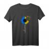 Ukraine Sunflower Flag Vintage Ukrainian Flag Ukraine Pride T-Shirt – Patriotisches Geschenk zum HapKitten