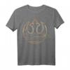 Star Wars Last Jedi Gold Platinum Rebel Fleet Logo T-Shirt – Official Lizenz, Fanartikel für Sci-Fi Fans & Star Wars Enthusiasten