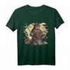 Vintage Japanese Samurai Ninja Cat Tattoo Kawaii T-Shirt – Japanisches Design mit Samurai und Ninja Motiven für Katzenliebhaber