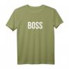 Boss T-Shirt - Klassisch geschnitten, doppelt genähter Saum, hochwertiges Alltags- und Business-Shirt
