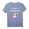 Was mit Menschen machen - Lustiges Einhorn Spruch T-Shirt für Humor und Abneigung gegen Menschen, perfekt für Schule, Uni, Arbeit & Geburtstag