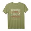 39. Geburtstag T-Shirt - Born in 1984, Limited Edition Retro Vintage Geschenk für Männer und Frauen, Vintage Style