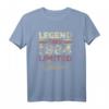 39. Geburtstag T-Shirt - Born in 1984, Limited Edition Retro Vintage Geschenk für Männer und Frauen, Vintage Style