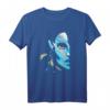 HapKitten The Way of Water Neytiri Na’vi Ocean Half Face T-Shirt – Offizielles Avatar Merchandise für Fans aller Altersgruppen