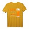 Sauf im Ort Bier billiger als Benzin Lustiges Bier Spruch T-Shirt – Perfekt für Partys, Junggesellenabschiede & Bierfans
