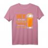 Sauf im Ort Bier billiger als Benzin Lustiges Bier Spruch T-Shirt – Perfekt für Partys, Junggesellenabschiede & Bierfans