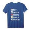 Anime Gaming Lustiges T-Shirt für Otaku, Anime- und Manga-Fans – Perfekt als Geschenk für Videospiel- und Anime-Liebhaber, Teenager, Jungen und Mädchen
