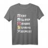 Anime Gaming Lustiges T-Shirt für Otaku, Anime- und Manga-Fans – Perfekt als Geschenk für Videospiel- und Anime-Liebhaber, Teenager, Jungen und Mädchen