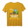 Kinder Endlich 4 Jahre Jungen Bauernhof Traktor T-Shirt - Perfekt zum Geburtstag & für die Bauernhof-Party