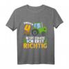 Kinder Endlich 4 Jahre Jungen Bauernhof Traktor T-Shirt - Perfekt zum Geburtstag & für die Bauernhof-Party