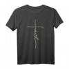 Faith Letter Print T-Shirt – Das perfekte Geschenk für Jesus Fans, Kinder, Männer & Frauen zu Weihnachten, Geburtstag & Jubiläum