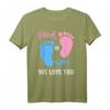 Lustiges Zitat Team Boy Girl Gender Reveal T-Shirt – Perfekt für Baby-News & Schwangerschaftspartys