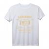 50. Geburtstag T-Shirt für Mann und Frau – Jahrgang 1973 Legenden Geschenk zum 50. Geburtstag für Mama, Papa, Frauen und Männer