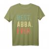 Best Abba Ever Family Funny Cool Vintage Retro T-Shirt – Humorvolles Geschenk für Familien, Vatertag & Musikliebhaber