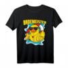 Bademeister Rettungsring Gummieente Quitscheente - Lustiges Bademeister T-Shirt & Geschenk für Rettungsschwimmer und Schwimmbadpersonal