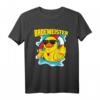 Bademeister Rettungsring Gummieente Quitscheente - Lustiges Bademeister T-Shirt & Geschenk für Rettungsschwimmer und Schwimmbadpersonal