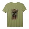 Star Wars Wicket Ewok Portrait Grafik T-Shirt - Officially Licensed Star Wars Merchandise für Fans