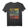 Bester kleiner Bruder aller Zeiten T-Shirt - Vintage Retro Design für Geburtstags-, Weihnachts- oder Geschwistergeschenk