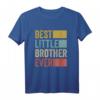 Bester kleiner Bruder aller Zeiten T-Shirt - Vintage Retro Design für Geburtstags-, Weihnachts- oder Geschwistergeschenk