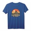Hamburg - St. Pauli T-Shirt mit Skyline Grafik im Vintage Style – Perfektes Souvenir für Hamburg-Besucher