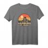 Hamburg - St. Pauli T-Shirt mit Skyline Grafik im Vintage Style – Perfektes Souvenir für Hamburg-Besucher