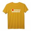 Ich liebe Muscle Mommies - Lustiges Fitness T-Shirt für Mütter mit rotem Herz, perfekt für Frauen, die Frauen, die trainieren und ihre Muskel-Leidenschaft zeigen