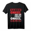 Zocken Gamer Onkel Nur Cooler Gamer T-Shirt - Perfektes Geschenk für Zocker und Gaming-Fans