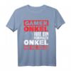 Zocken Gamer Onkel Nur Cooler Gamer T-Shirt - Perfektes Geschenk für Zocker und Gaming-Fans